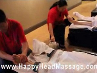 Massage therapy at the Happy Head