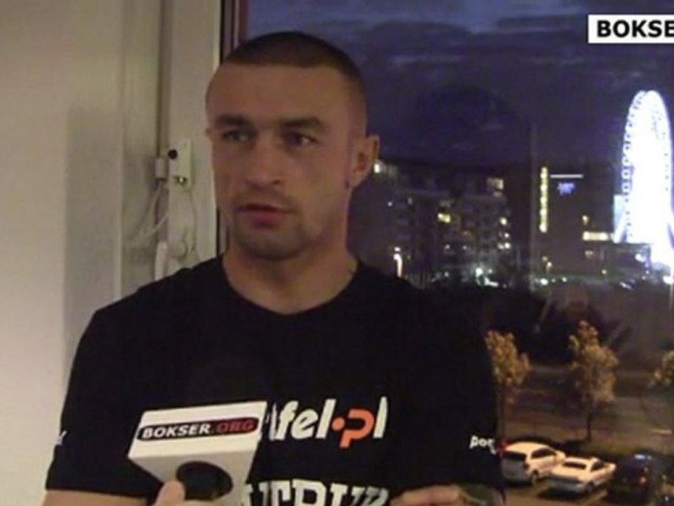 Wilczewski - DeGale: "Wilk" na 24 godziny przed walką (1/2)