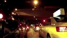Night riding on Singapore Street
