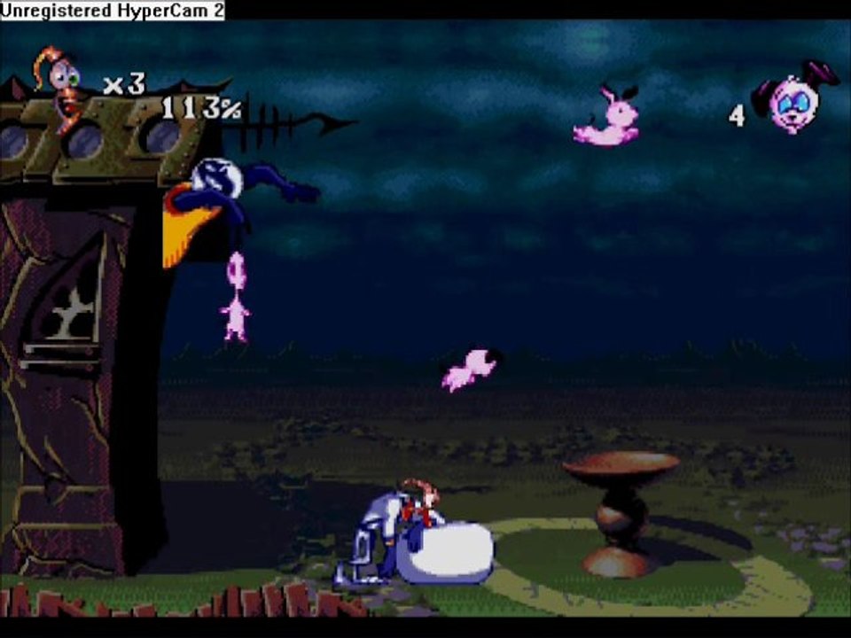 Videotest earthworm jim 2