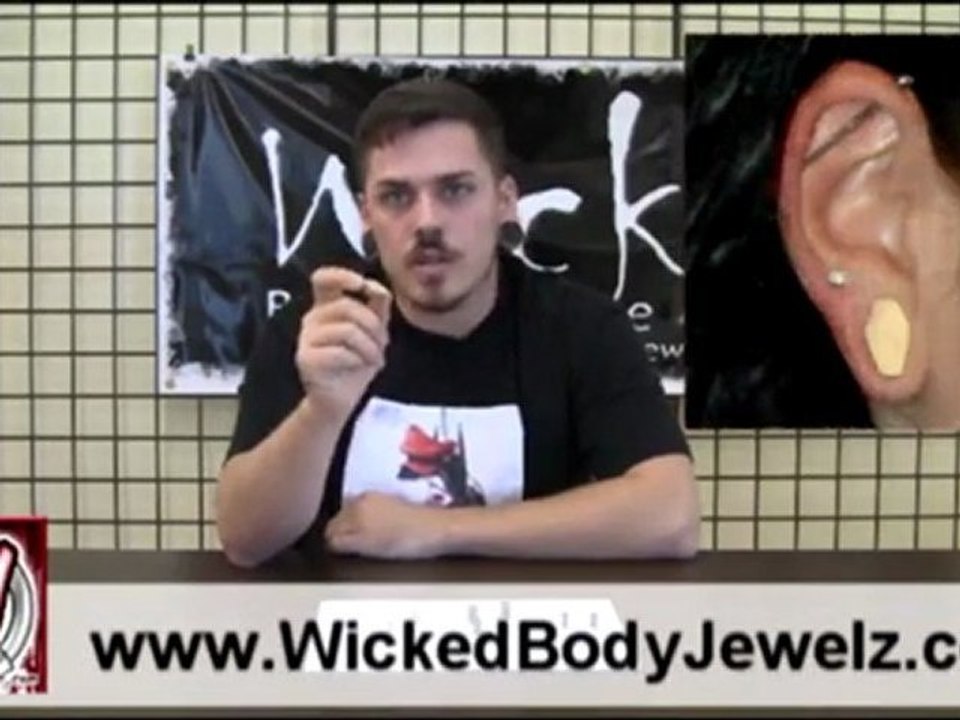 Coffin Plugs Body Jewelry