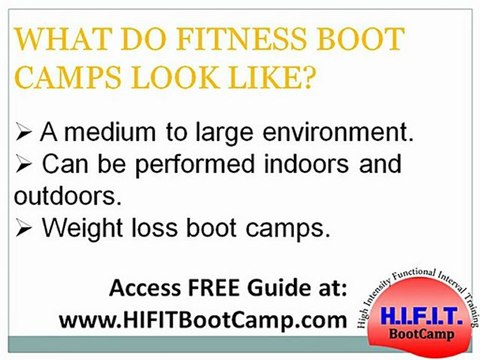 What do fitness boot camps look like?