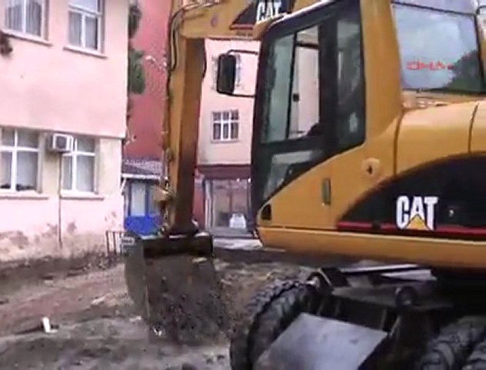 Rize'de Yine Yağmur Korkuttu.