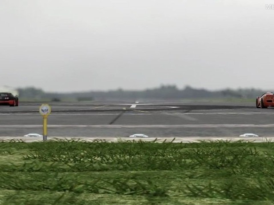 Forza Motorsport 4 - Bugatti Veyron Super Sport vs SSC Ultimate Aero - Drag Race
