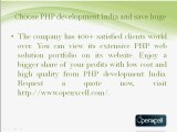 Choose PHP development India and save huge