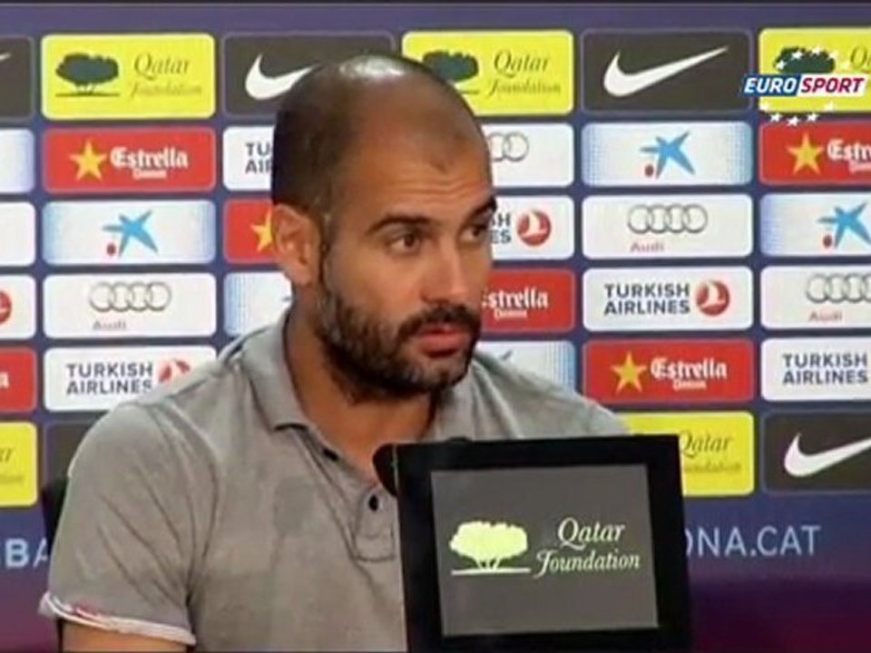 Pep temkinli konuştu