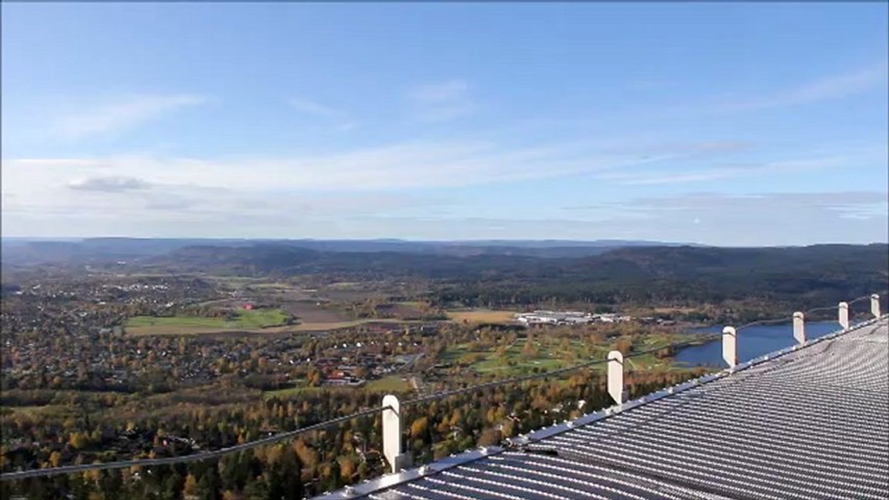 Oslo vu d'Holmenkolen.wmv