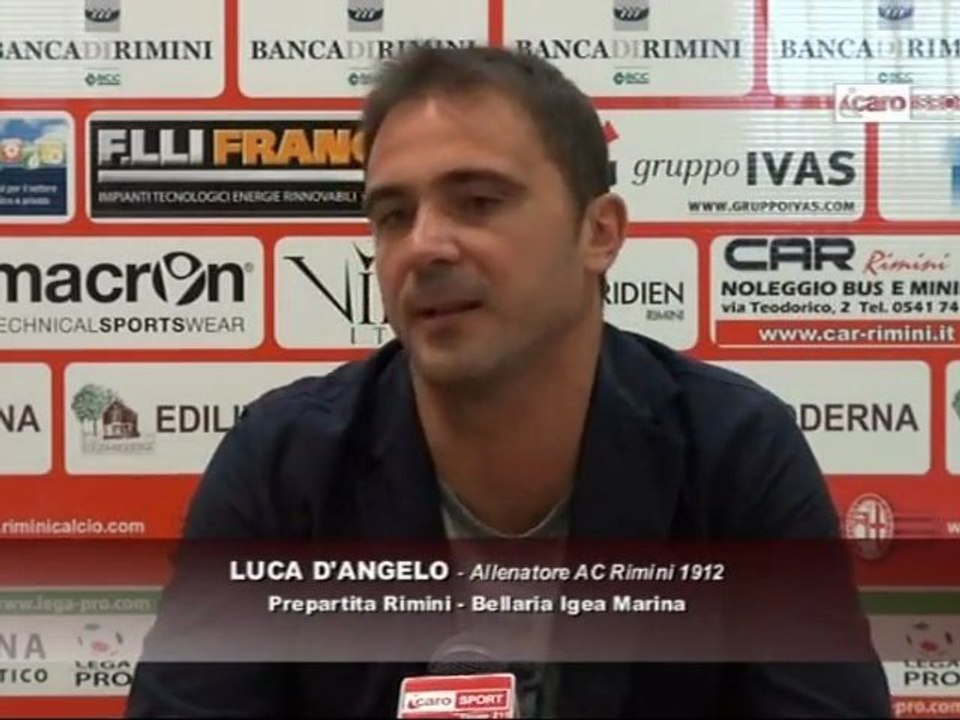 Icaro Sport. Verso Rimini-Bellaria, il pregara di D'Angelo