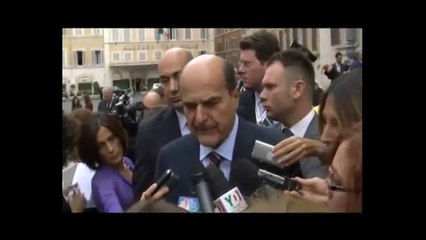 Bersani - Il discorso di Berlusconi