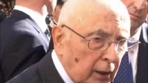 Napolitano - Operai Fincantieri, vi aiuterò