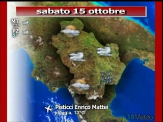 Previsioni del tempo, sabato 15 ottobre