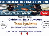 Watch Oklahoma State Cowboys at Texas Longhorns Online Today!!!