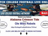 Watch Ole Miss Rebels vs Alabama Crimson Tide Online Live On October 15th!