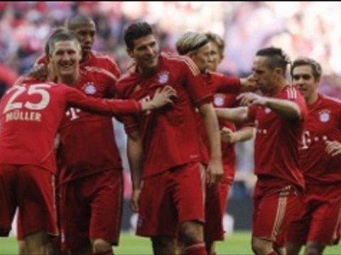 Bayern Munich 4-0 Hertha Berlin Gomez double, Schweinsteiger, Ribery scored