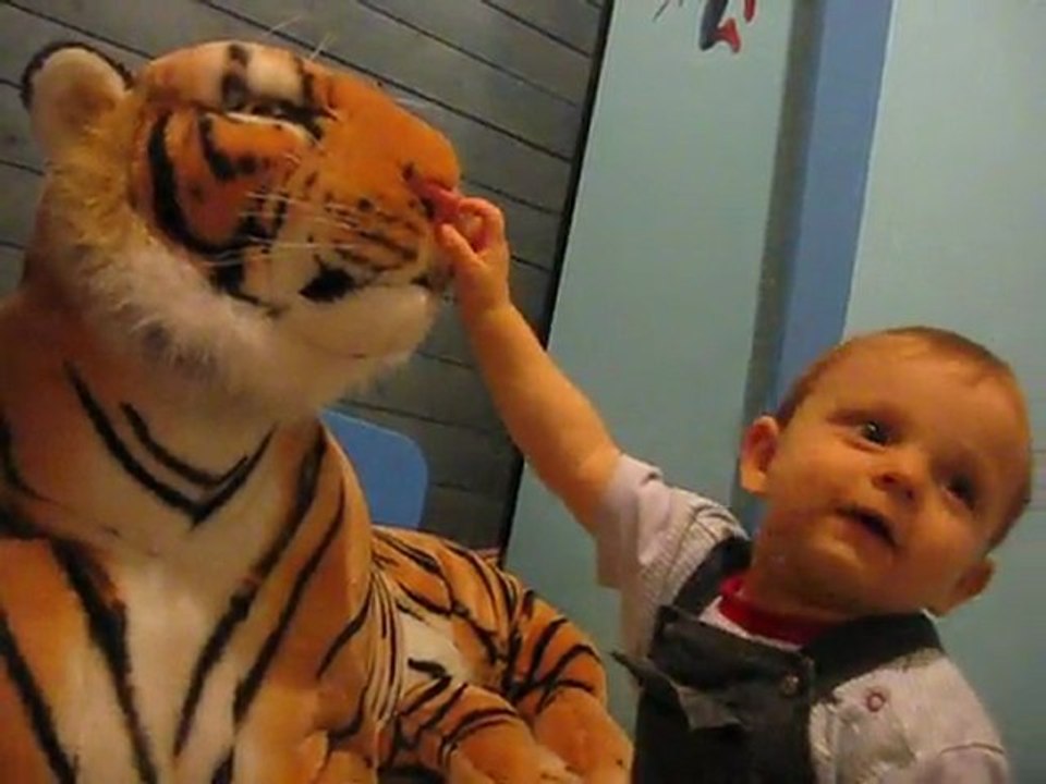 Maël et son tigre