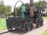 'Penydarren' Replica of world's first steam locomotive at Swansea 04 09 2011 - YouTube