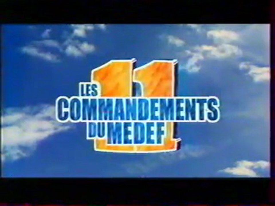 Extrait De l'emission LES GUIGNOLS DE L'INFO Avril 2004 Canal+