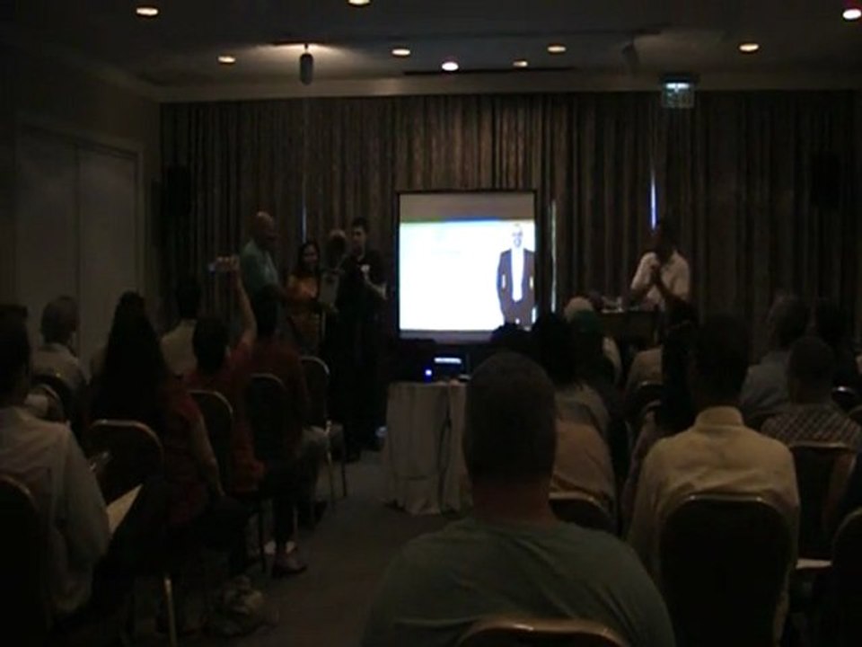 Real Estate Investors Receiving An Award For Wholesaling