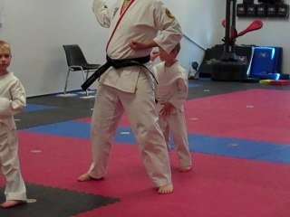 Clement au testing de Tae Kwon Do, seconde partie
