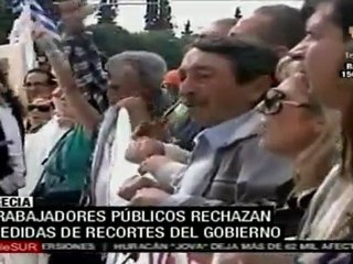 Amplio despliegue de indignados en ciudades de Europa