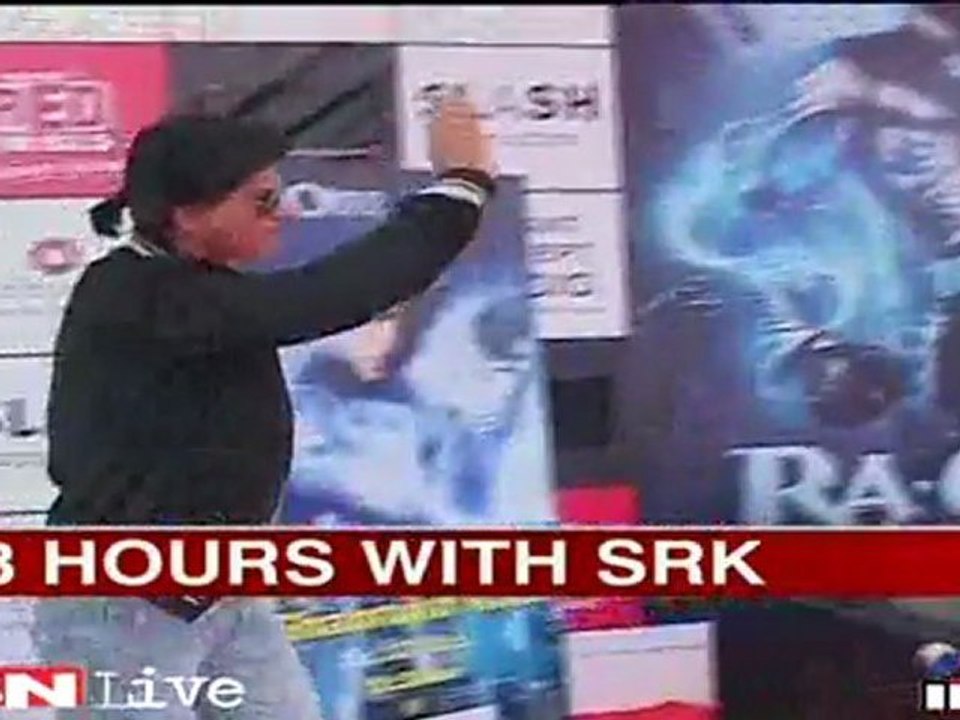Spending 48 hours with Shah Rukh Khan