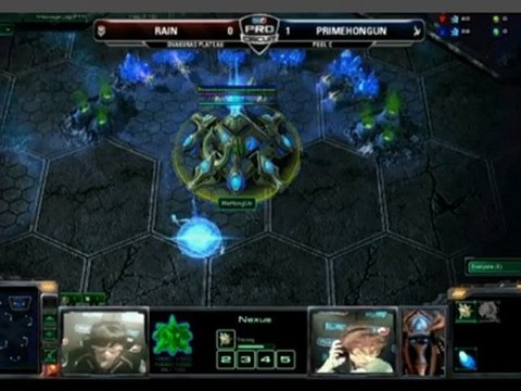 MLG Orlando 2011 - Starcraft II - Game 1 & 2 - Fnatic Rain (T) VS Prime HongUn (P)