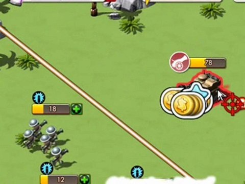 facebook empires&allies explosive ammo power up in action