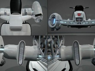 Blender 3D - Lambreta XP70 - Rig Test 01