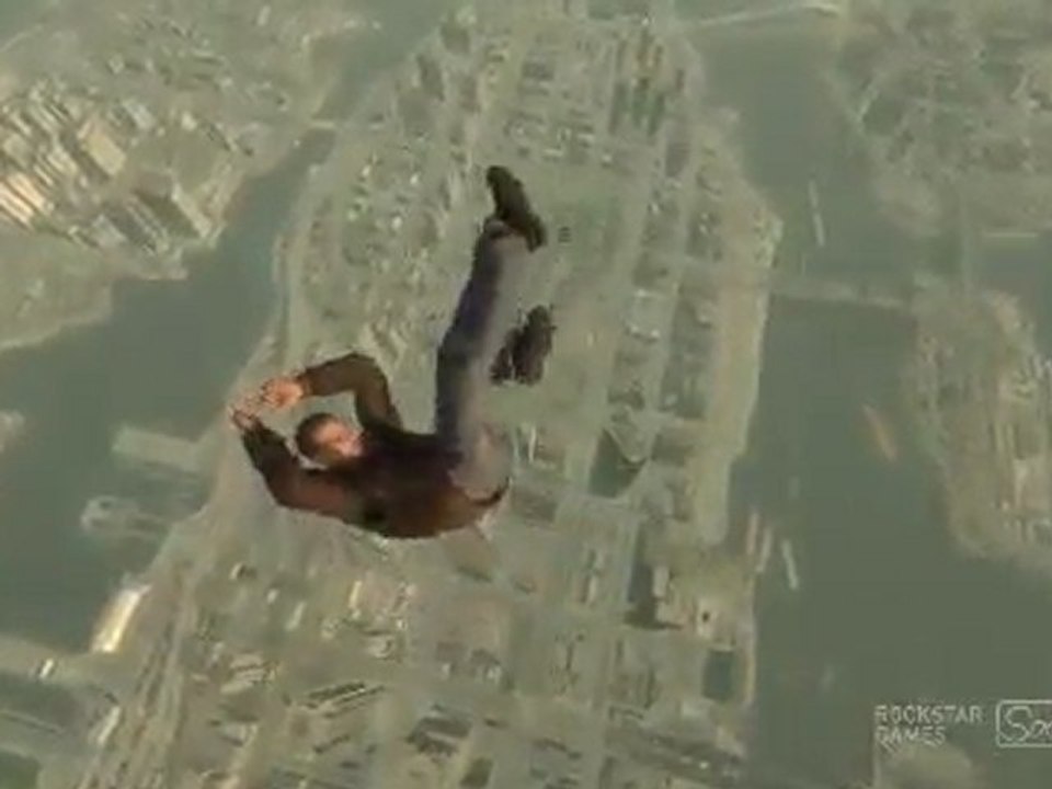 GTA IV chuttes de l'espace OMG !!!