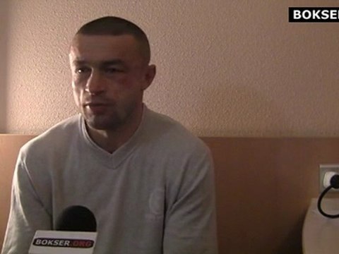 Piotr Wilczewski po walce z Jamesem DeGale'em (2/2)