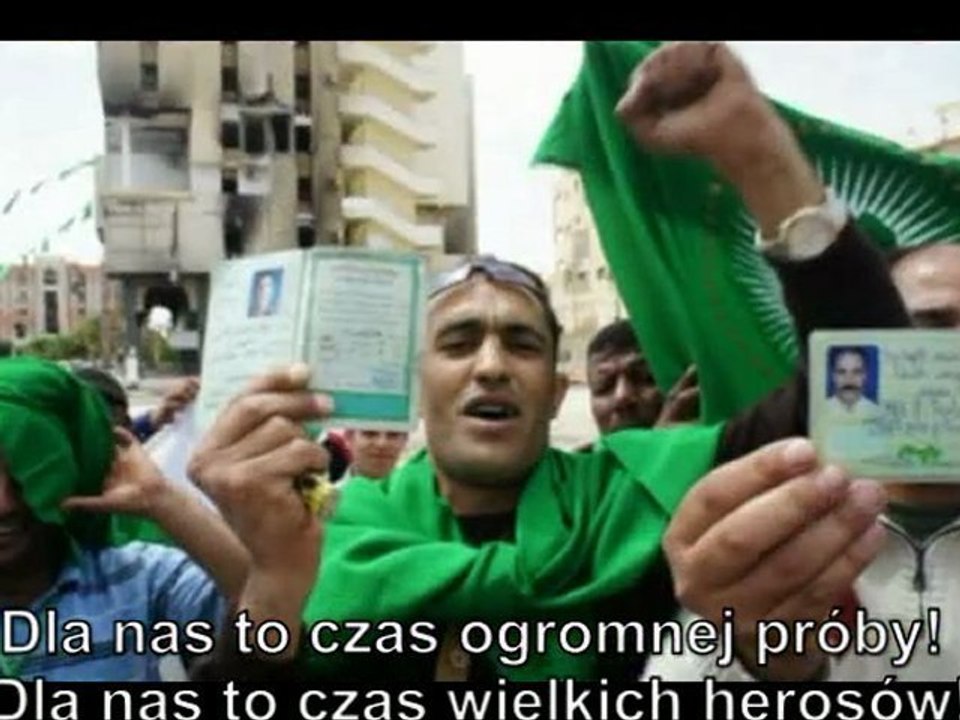 Rosyjska pieśń solidarności z Libią