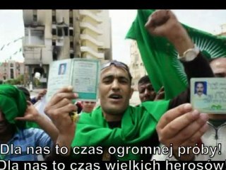 Rosyjska pieśń solidarności z Libią