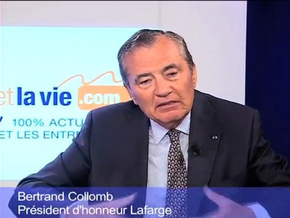 L'Économie en VO : Bertrand Collomb Président d'honneur de Lafarge : "Il faut garder le cap" (Extraits)