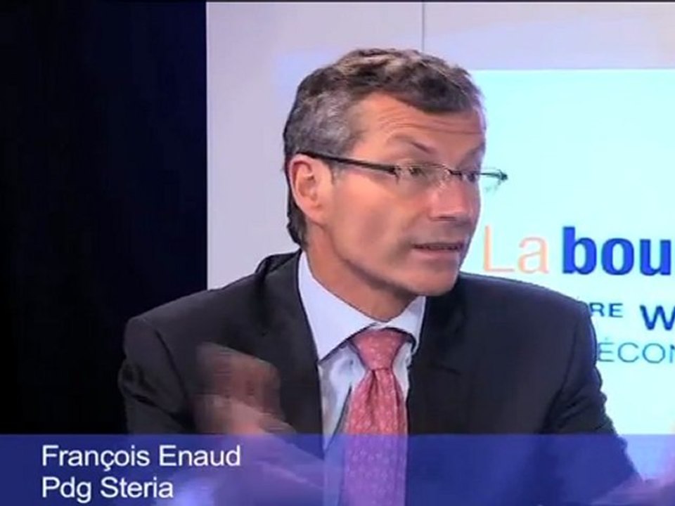 L'Économie en VO : François Enaud Pdg de Steria : "La Mondialisation oblige à des transformations du mode de pensée"