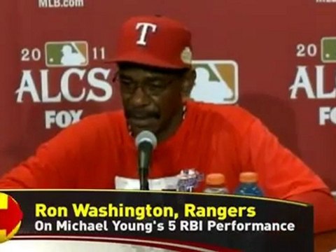 Rangers Advance to World Series