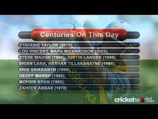 Cricket Video News - On This Day - 16th October - Taylor, Lara, Warne - Cricket World TV