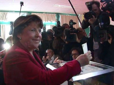 Martine Aubry se dit confiante et sereine