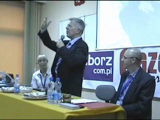 Porywający wykład prof. J. Miodka w Raciborzu cz. 2