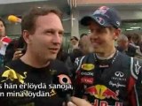 Sebastian Vettel, Christian Horner interview