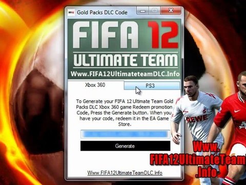 FIFA 12 Ultimate Team Gold Packs Downlaod - Tutorial