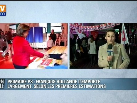 Primaire PS : Ambiance calme chez Martine Aubry