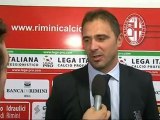 Icaro Sport. Rimini-Bellaria 2-1, le interviste ai tecnici