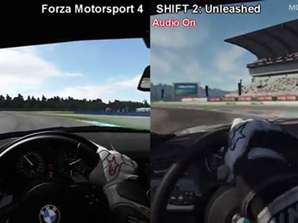 orza Motorsport 4 vs SHIFT 2 Unleashed - 2011 BMW Z4 sDrive35 is at Hockenheimring