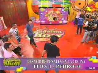 Pedro en la Cocina 9 (juego pelota 2) - 15 de Octubre 2011