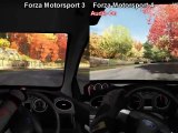 Forza Motorsport 3 vs Forza Motorsport 4 - 2009 Ford Focus RS at Maple Valley Raceway