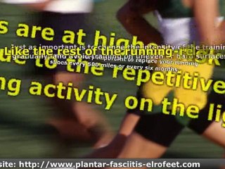 Plantar Fasciitis and Running Tips