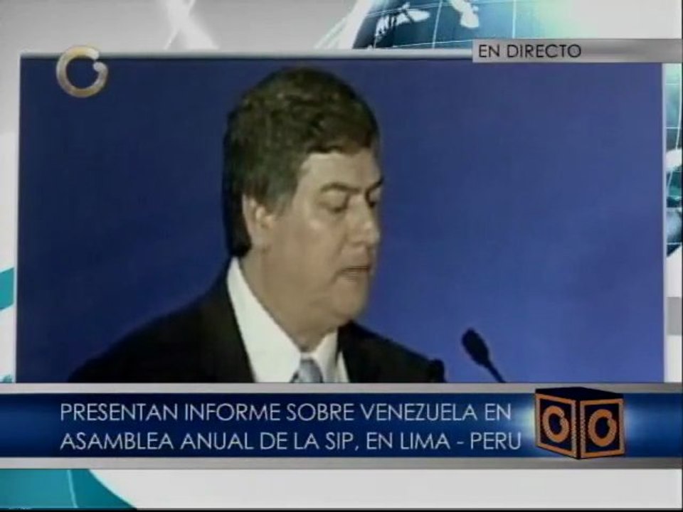 Presentado informe sobre Venezuela ante SIP