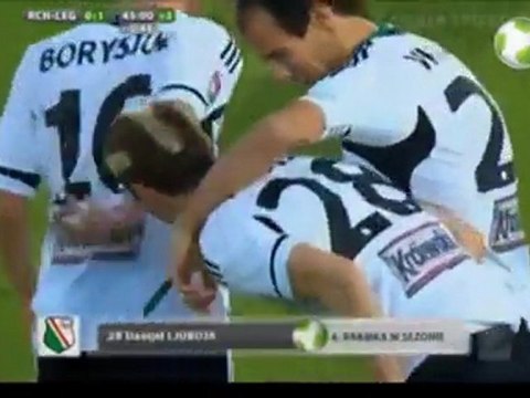 Ruch Chorzów - Legia 0-1 Ljuboja