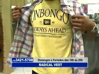 Luciano talentos comercial Radical Vest TV MAIS