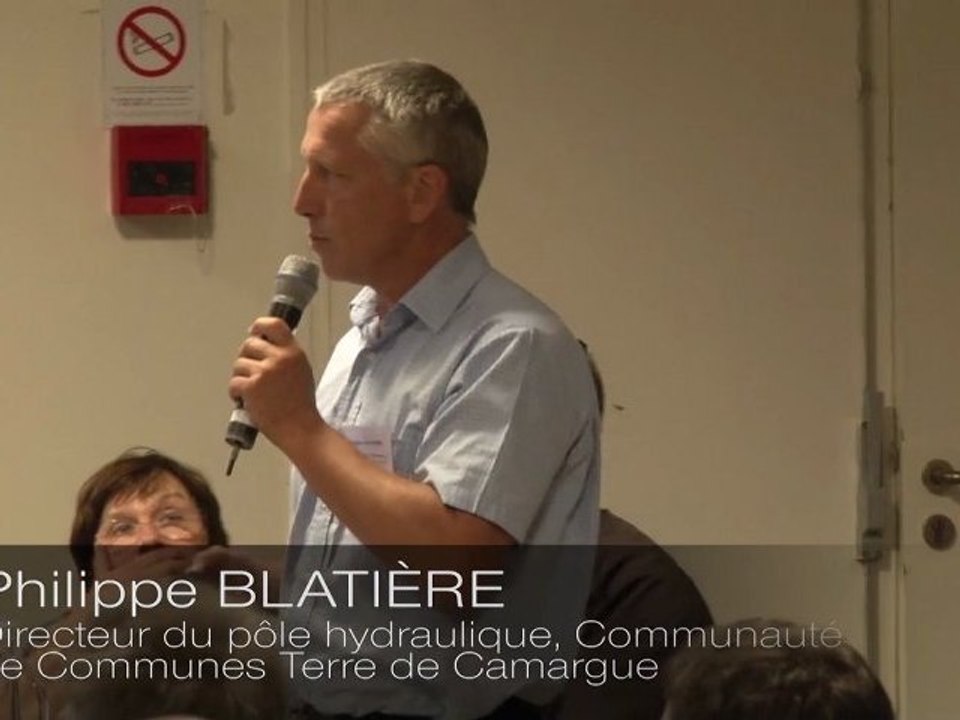 Présentation de Philippe Blatière, Communauté de Communes Terre de Camargue